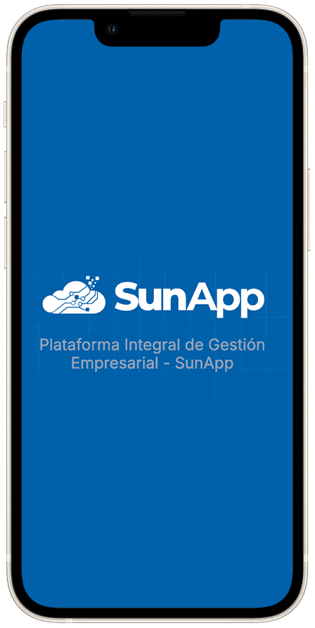SunApp en dispositivo móvil